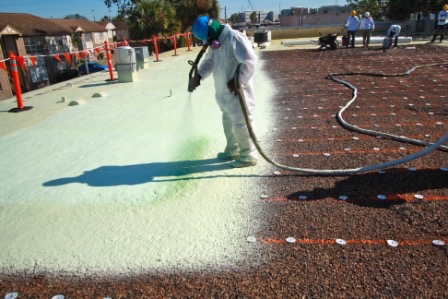 spray foam coating