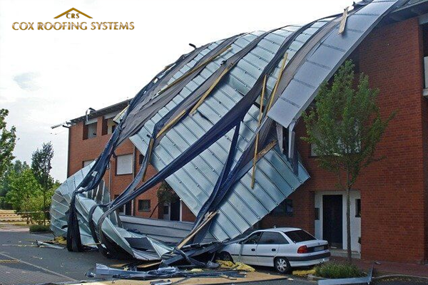 Commercial Roof Storm Damage